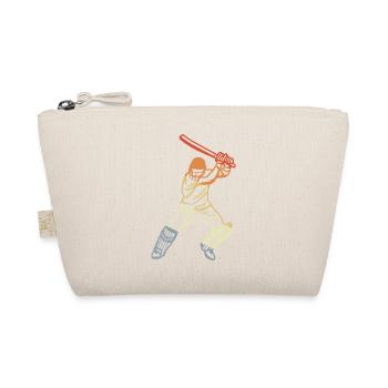 Joueur de cricket vintage - Trousse biologique - nature - Devant