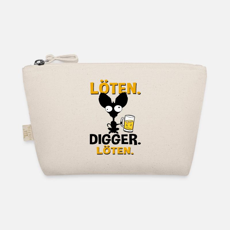 Löten Digga Löten Bier Hund Bio-Täschchen