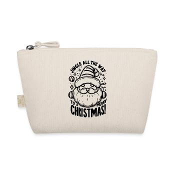 Jingle All The Way To a Merry Christmas! - Organic Pouch - nature - Front