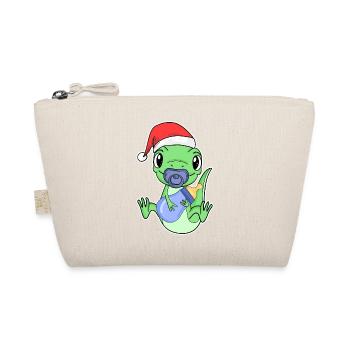 Bébé Lézard Noël - Trousse biologique - nature - Devant