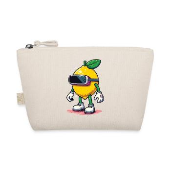 Cool Lemon avec lunettes VR Gamer Shirt - Trousse biologique - nature - Devant