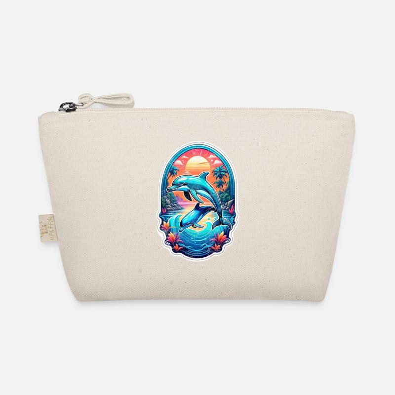 Dolphin & Ocean Organic Pouch