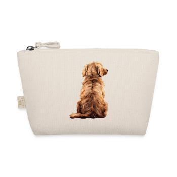 Golden Retriever - Bio-Täschchen - Natur - Vorne