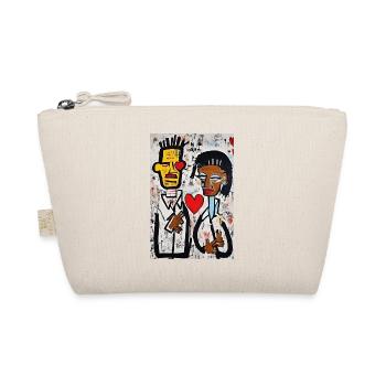 Bright Urban Love" - Organic Pouch - nature - Front