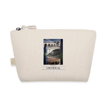 Venice Rialto Bridge - Organic Pouch - nature - Front