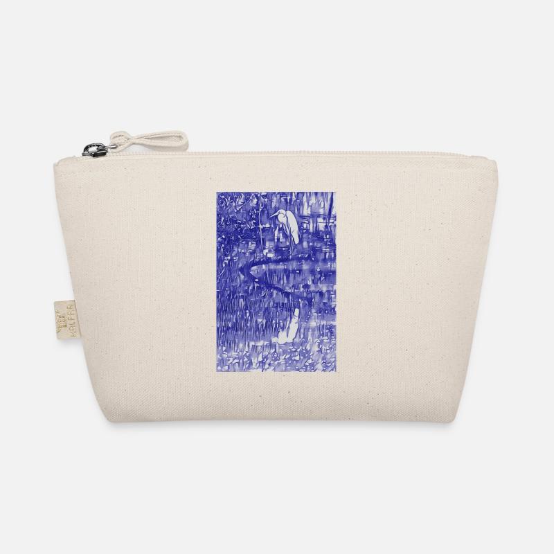 Great egret Organic Pouch