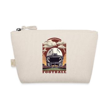 Football Helmet - Organic Pouch - nature - Front