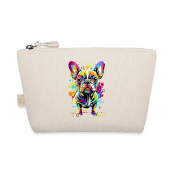 Bouledogue Français Coloré - Race de chien - Trousse biologique - nature - Devant