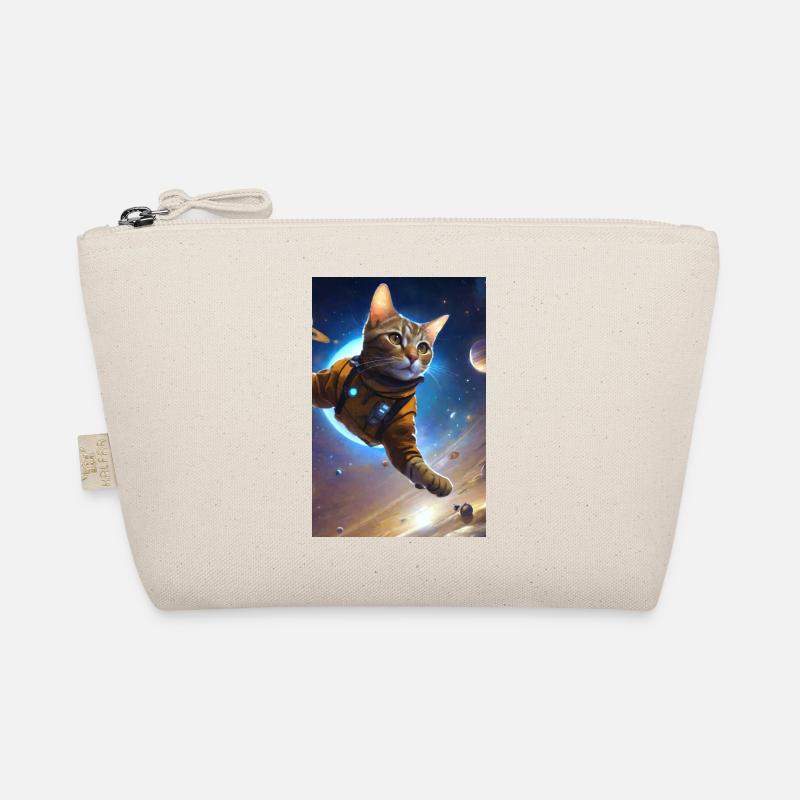 Flying Cats, Cats, Outer Space, Planets Organic Pouch
