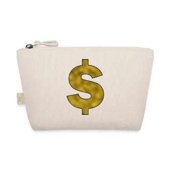 Signe du dollar en or - Trousse biologique - nature - Devant