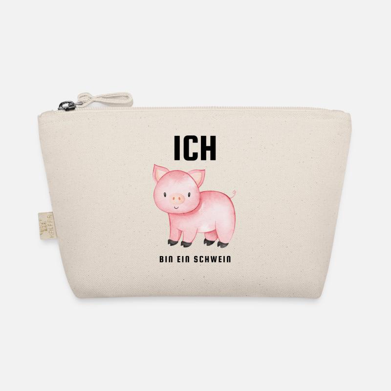 Ich bin ein Schwein Bio-Täschchen