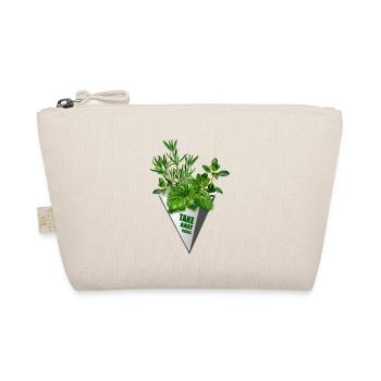 Take Away Herbs - funny print for foodies - Organic Pouch - nature - Front