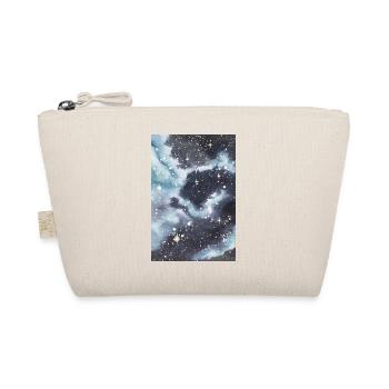 galaxy nebula galaxy nebula nerd astronomy space - Organic Pouch - nature - Front