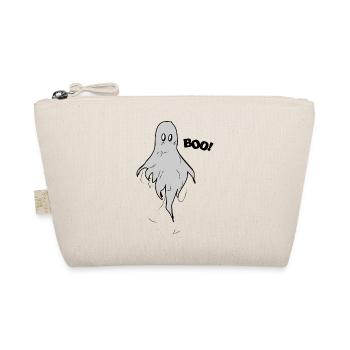BOO! COOl_GHOST - Bio-Täschchen - Natur - Vorne