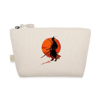 Samurai im Abendrot - Bio-Täschchen - Natur - Vorne