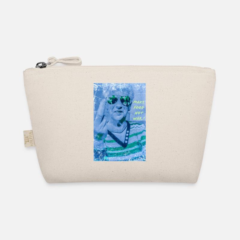 Make food not war! - Organic Pouch - nature