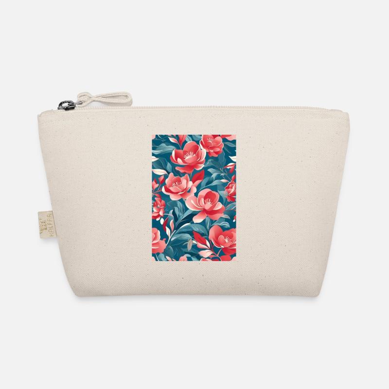 Wunderschöne Blumen Bio-Täschchen