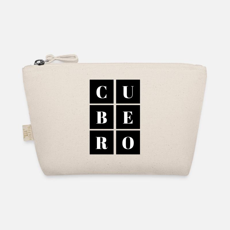 Cube carré noir et blanc Trousse biologique