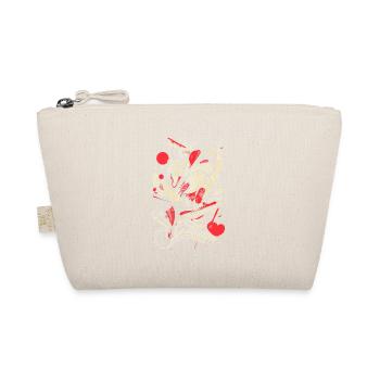 Cool Abstract Design with Dynamic Lines and Shades - Organic Pouch - nature - Front