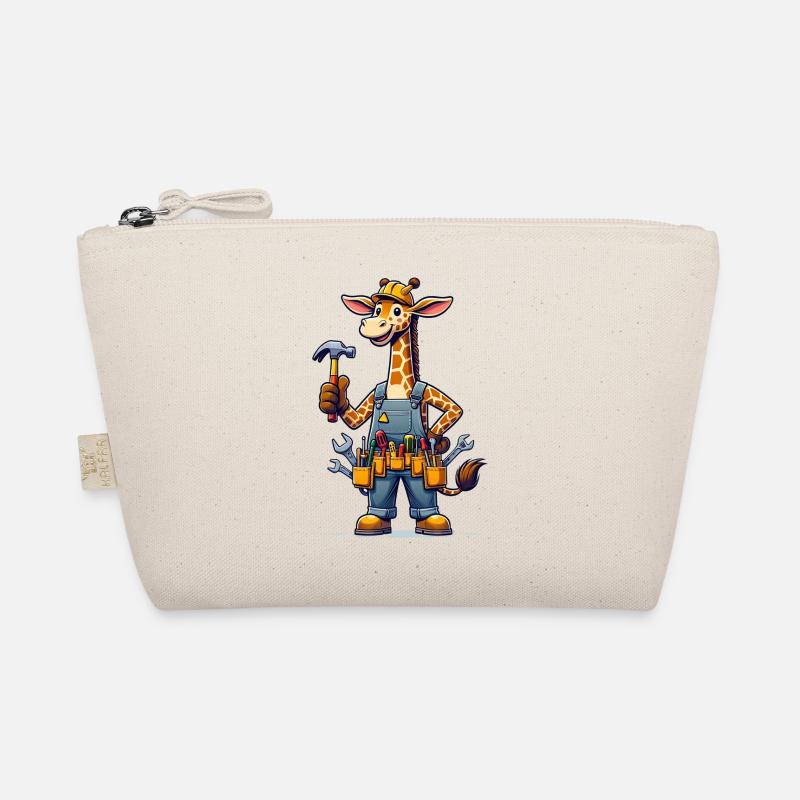 Cute Giraffe Craftsman Bio-Täschchen