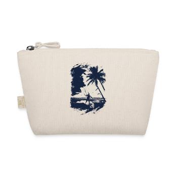 Kiteboarder en imprimé bleu - Trousse biologique - nature - Devant