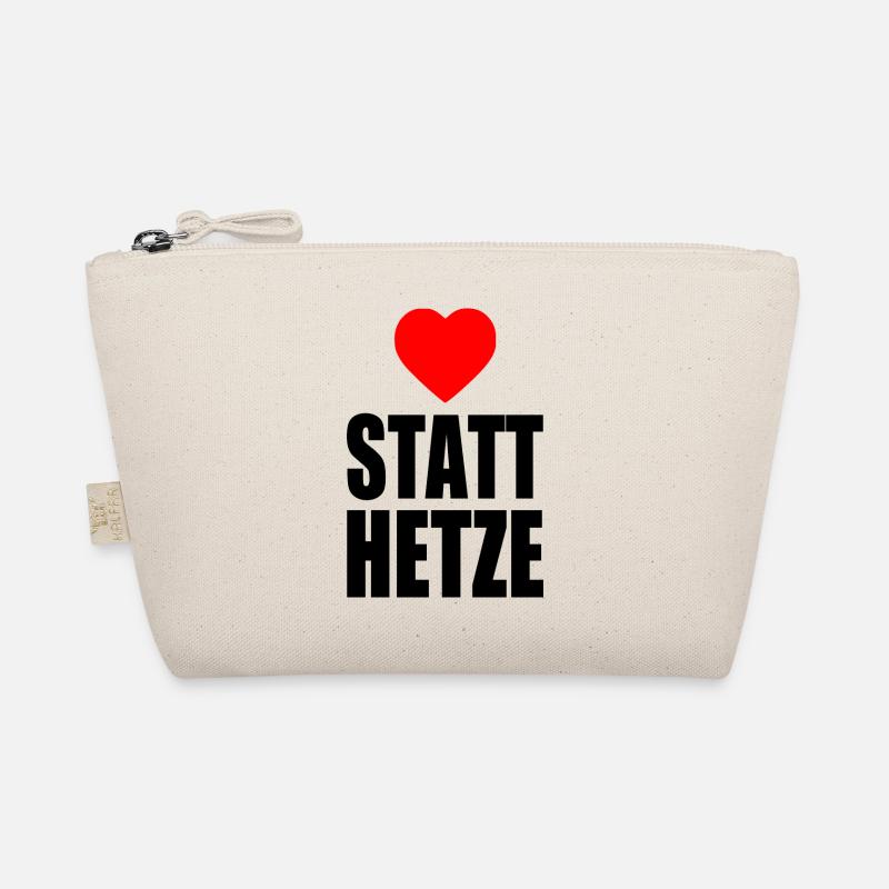 Herz statt hetze Bio-Täschchen
