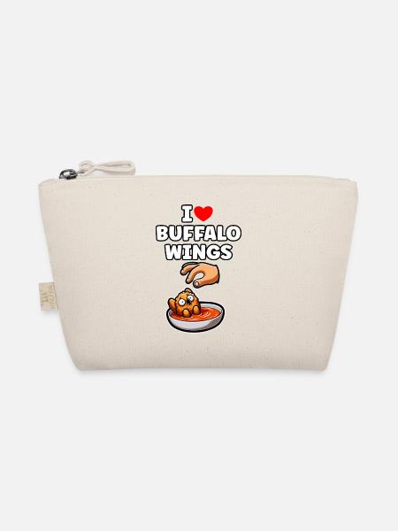 Buffalo Wings Chicken Wings Chicken Gift - Organic Pouch - nature - Front