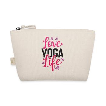 Love Yoga Life - Organic Pouch - nature - Front