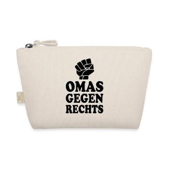 Omas gegen rechts - Bio-Täschchen - Natur - Vorne
