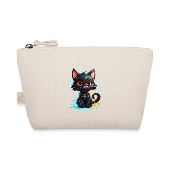 Kitty noir - Trousse biologique - nature - Devant