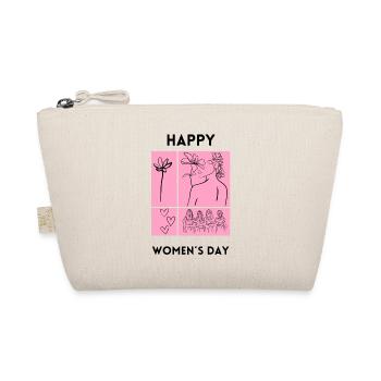 Frauentag Weltfrauentag - Bio-Täschchen - Natur - Vorne