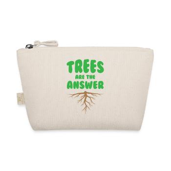 Trees Are The Answer - Organic Pouch - nature - Front
