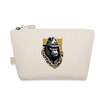 gorille avec chaine en or - Trousse biologique - nature - Devant