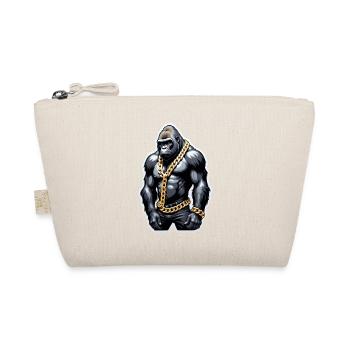 gorille avec chaine en or - Trousse biologique - nature - Devant