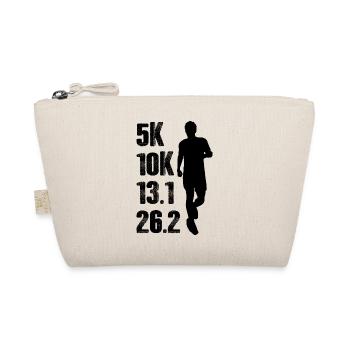 Marathon Running Jogging - Organic Pouch - nature - Front
