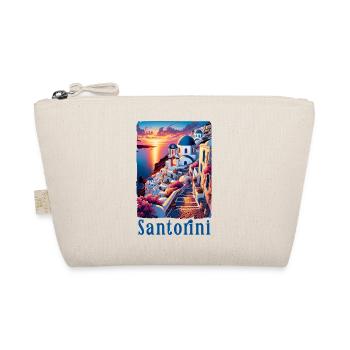 Santorin, Grèce, Voyage sur l'île grecque - Trousse biologique - nature - Devant