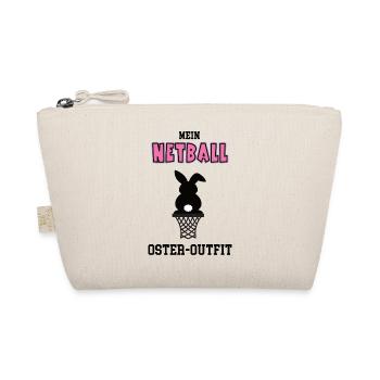 Netball Spielerin Netballerin Oster Geschenk - Bio-Täschchen - Natur - Vorne