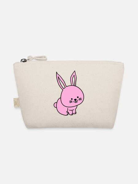 hare - Organic Pouch - nature - Front