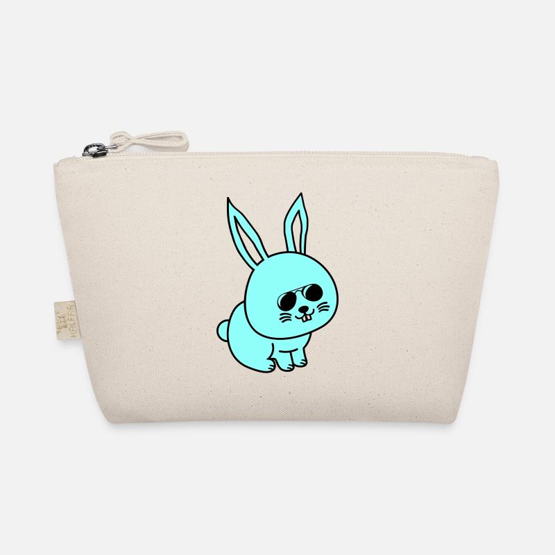 hase comic cool Bio-Täschchen