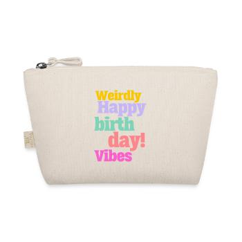 Joyeux anniversaire drôle rétro célébration citation Meme - Trousse biologique - nature - Devant
