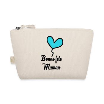 MOM. MOTHER'S DAY. HAPPY MOTHER'S DAY - Organic Pouch - nature - Front