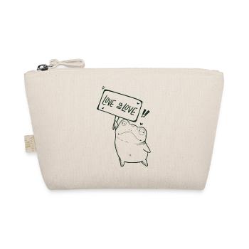 l’amour c’est l’amour Demo Frog - Trousse biologique - nature - Devant