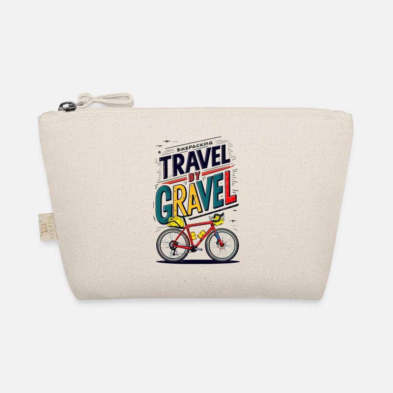 Voyage en gravier cyclisme illustration Trousse biologique