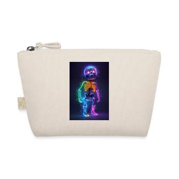 Neon Skeleton | AI - Organic Pouch - nature - Front