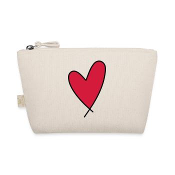 Symbole du cœur - Trousse biologique - nature - Devant