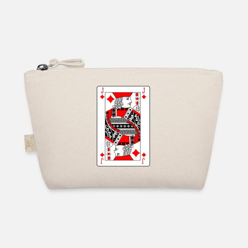 Playing card diamond farmer Organic Pouch