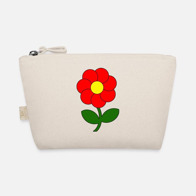 red flower Organic Pouch