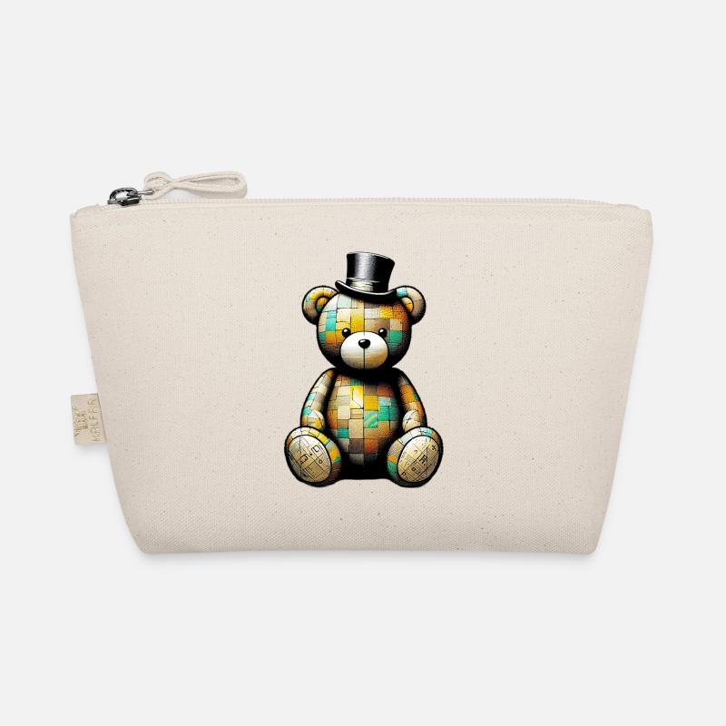 Teddy Bear Chapeau haut de forme Teddy Bear Trousse biologique