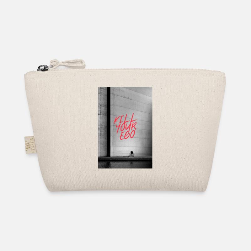 Black and White Design - Kill Your Ego Organic Pouch