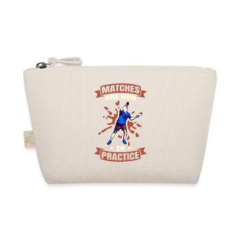 Games are won in practice - Organic Pouch - nature - Front